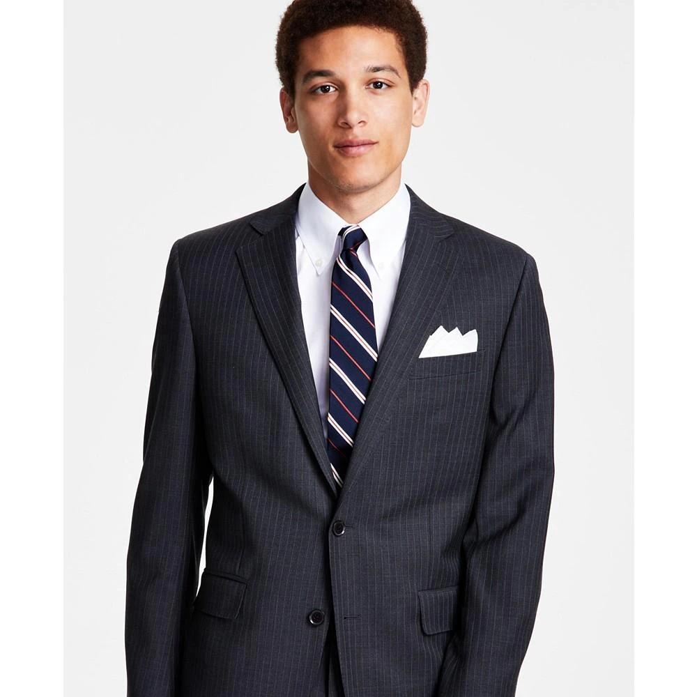 商品Brooks Brothers|Men's Classic-Fit Stretch Pinstripe Wool Blend Suit Jackets,价格¥2023,第3张图片详细描述