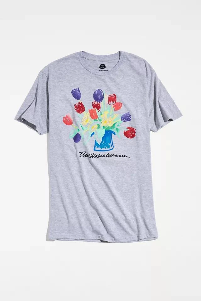 商品Urban Outfitters|Tom Wesselmann Flowers Tee,价格¥114,第1张图片