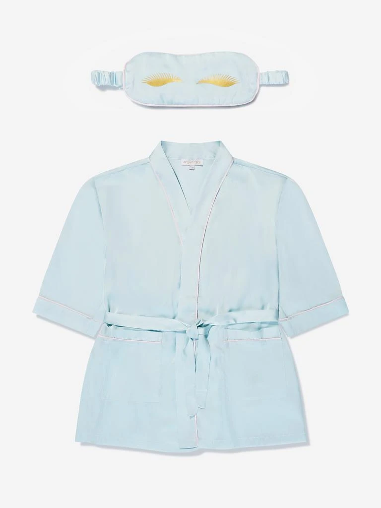商品Angels Face|Angels Face Girls Satin Dressing Gown And Eye Mask,价格¥235,第1张图片