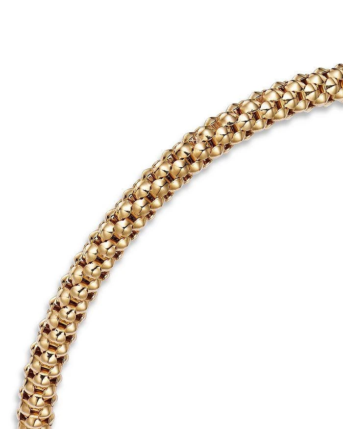 商品Bloomingdale's|Popcorn Link Chain Bracelet in 14K Yellow Gold,价格¥14102,第4张图片详细描述