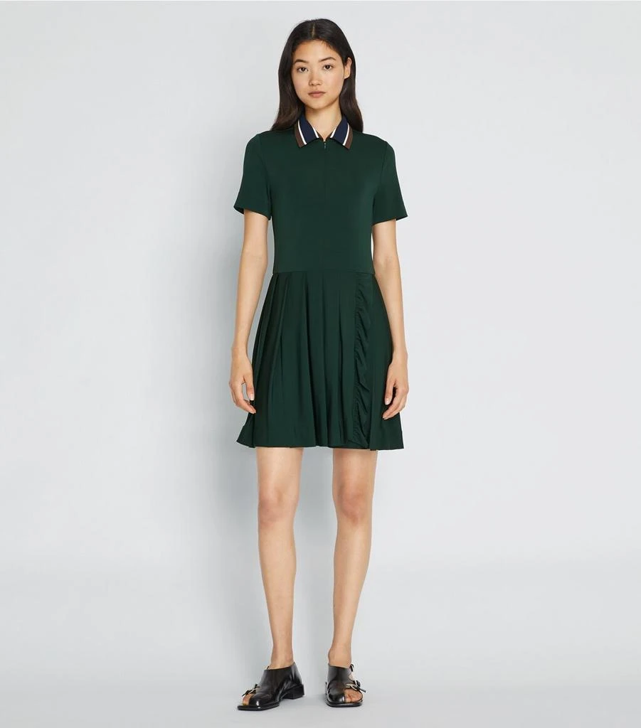 商品Tory Burch|Pleated Zip-Front Golf Dress,价格¥1496,第3张图片详细描述