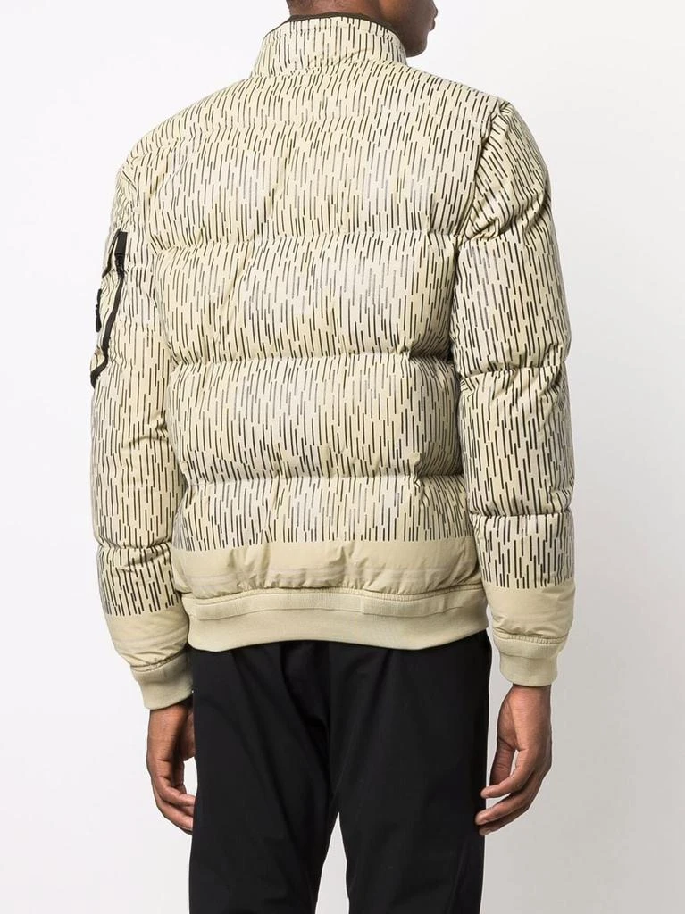 商品Stone Island|STONE ISLAND - Reflective Down Bomber Jacket,价格¥11856,第4张图片详细描述
