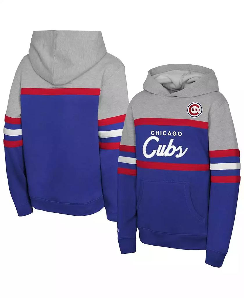 Grauer Pullover-Hoodie mit New York Rangers-Trainermotiv für Jungen image 2