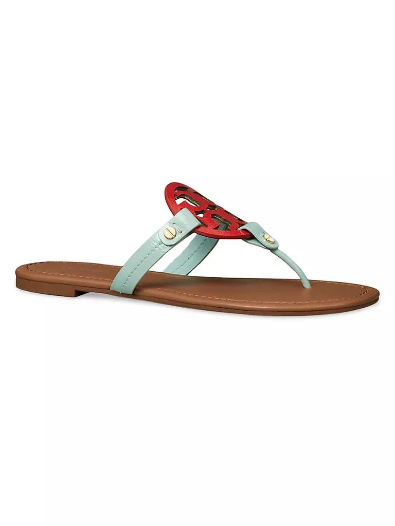 商品Tory Burch|Miller Leather Flip-Flop Sandals,价格¥1462,第2张图片详细描述