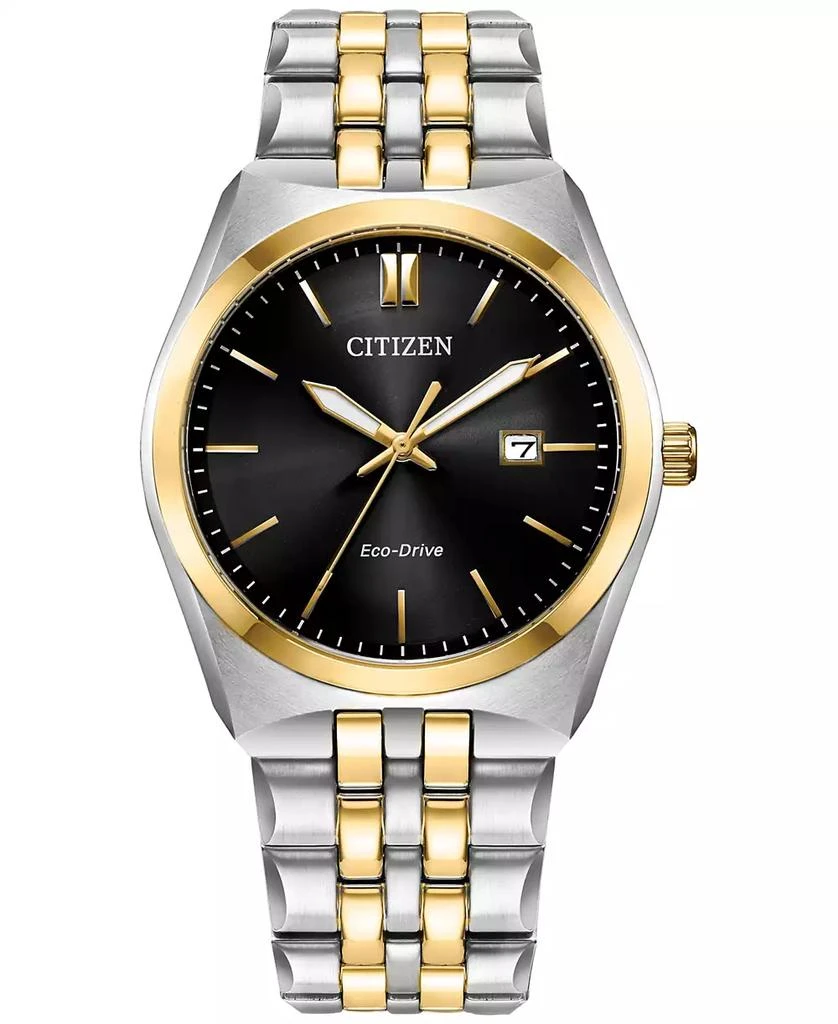 商品Citizen|Eco-Drive Men's Corso Two-Tone Stainless Steel Bracelet Watch 40mm,价格¥2144,第1张图片