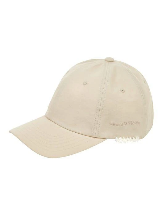 商品namelesscat|Crochet Point Baseball Cap_Cream Latte,价格¥342,第2张图片详细描述