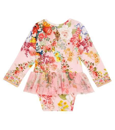 商品Camilla|婴幼儿 — 花卉棉质混纺连体紧身衣,价格¥478,第2张图片详细描述