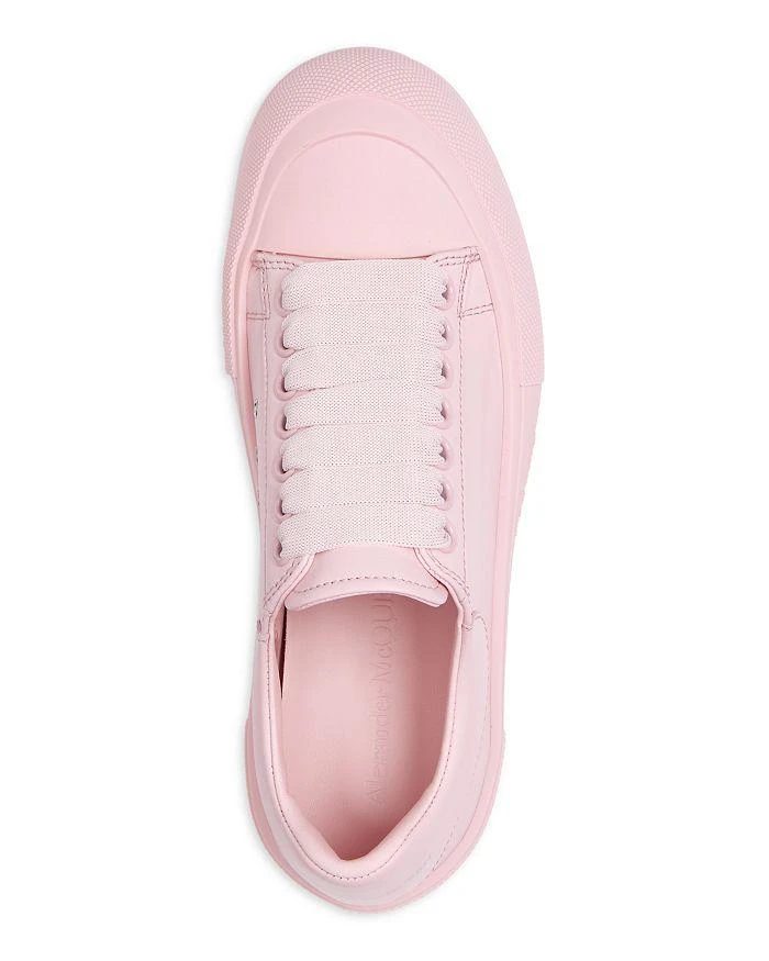 商品Alexander McQueen|Women's Deck Tonal Low Top Sneakers,价格¥1718,第4张图片详细描述