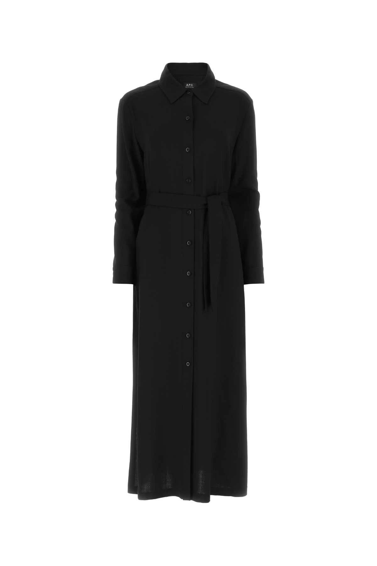 商品A.P.C.|A.P.C. 女士连衣裙 VIAJKF35001LZZ 黑色,价格¥1834,第1张图片