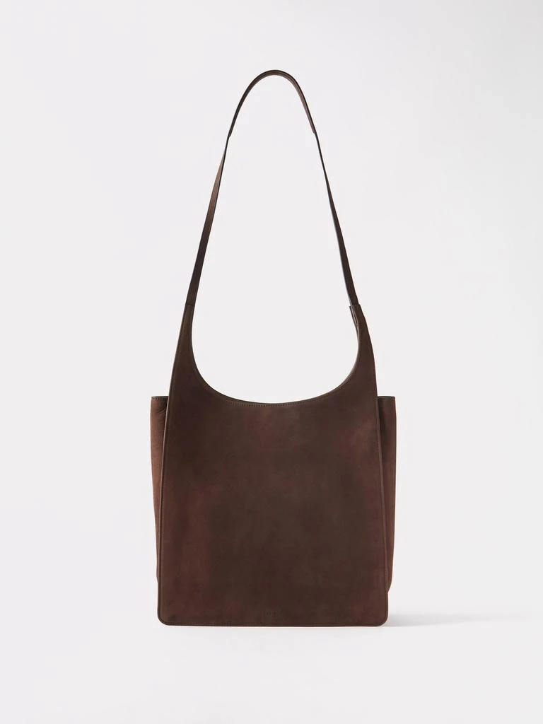 商品The Row|Jules suede shoulder bag,价格¥19395,第1张图片