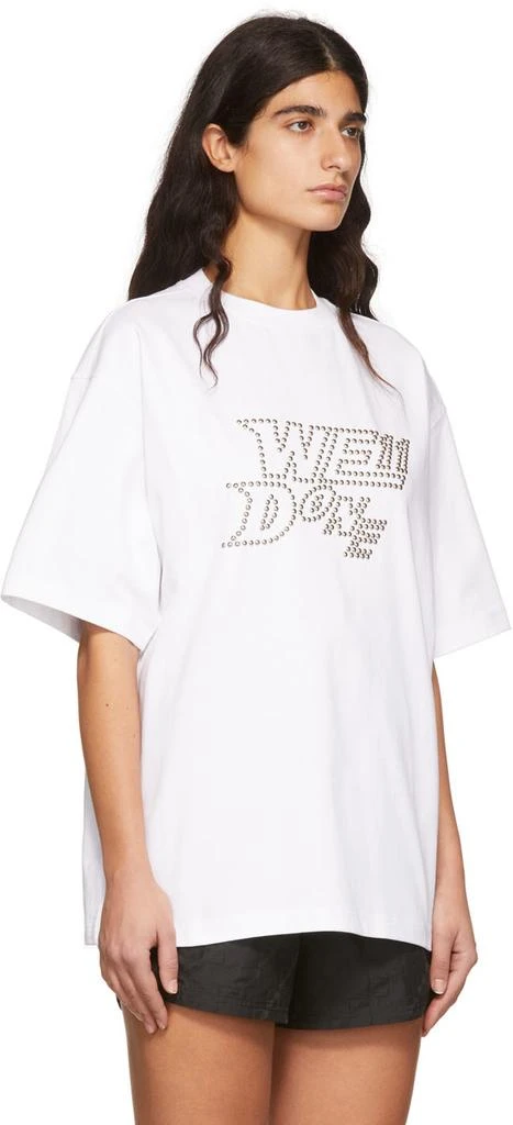 商品We11done|White Cotton T-Shirt,价格¥566,第2张图片详细描述