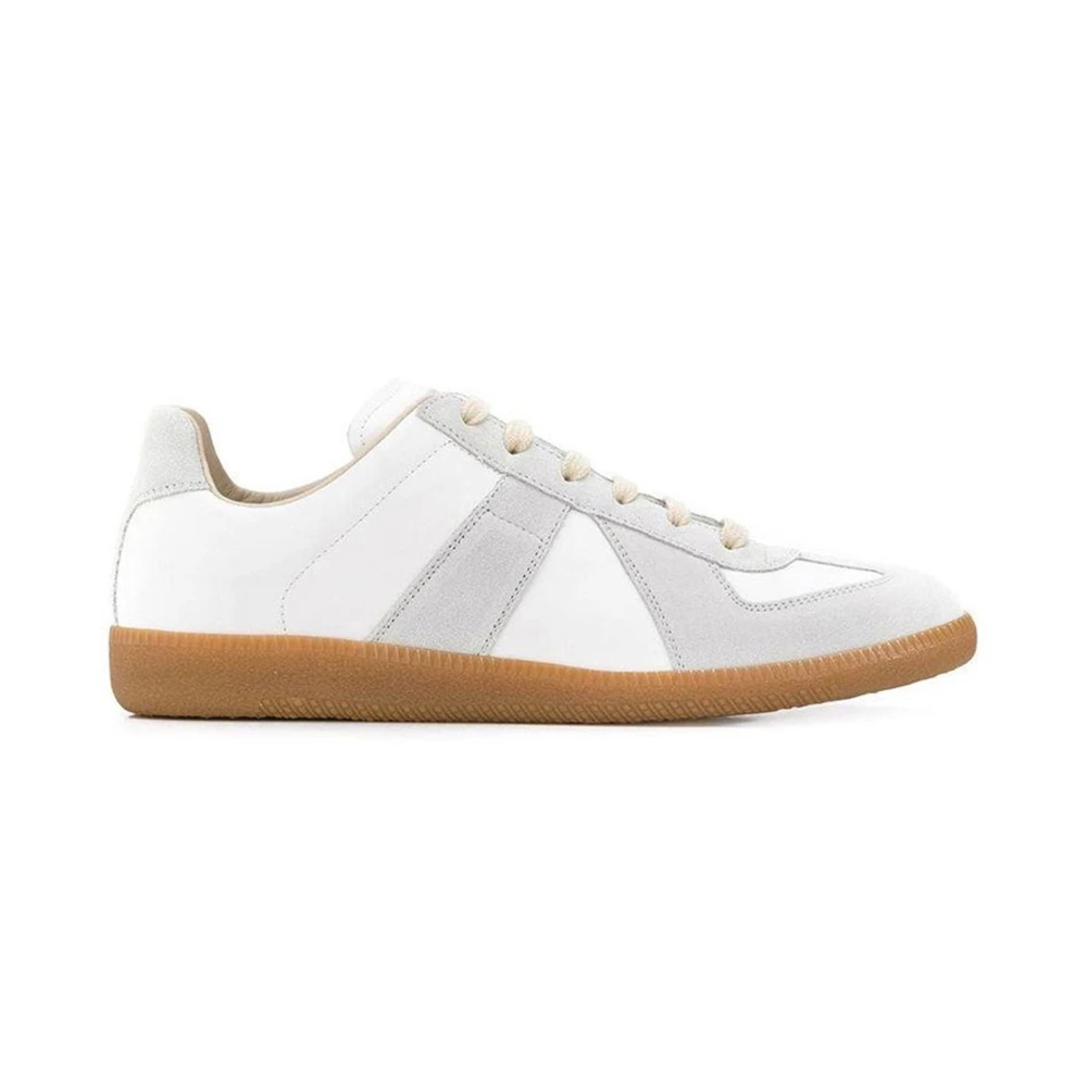 商品[国内直发] MAISON MARGIELA|MAISON MARGIELA 白色男士运动鞋 S57WS0236-P1895-101,价格¥4669,第1张图片