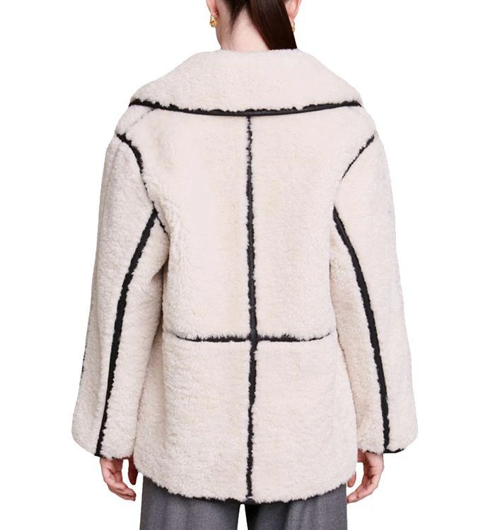 商品Maje|Faux Fur Short Coat,价格¥2488,第3张图片详细描述
