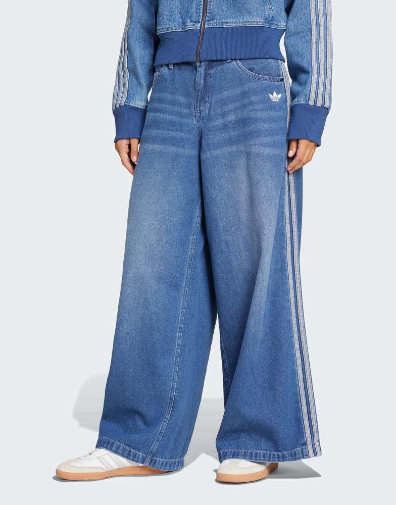 【adidas】Adilenium DENIM Adidas Adilenium Season 3 Pre-Washed Faded Sanded Denim Pants