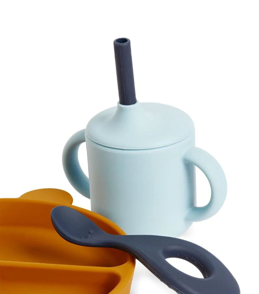 商品Liewood|Silicone Plate, Spoon and Beaker Set,价格¥417,第3张图片详细描述