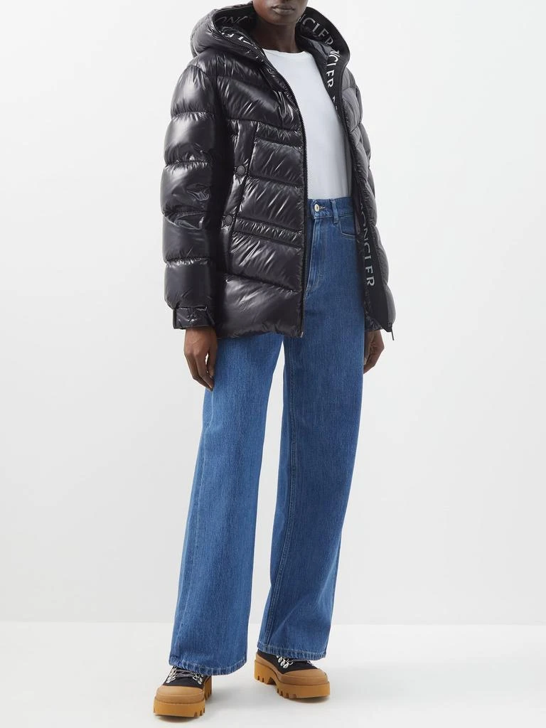 商品Moncler|Clair quilted lacqué-shell down jacket,价格¥13438,第2张图片详细描述