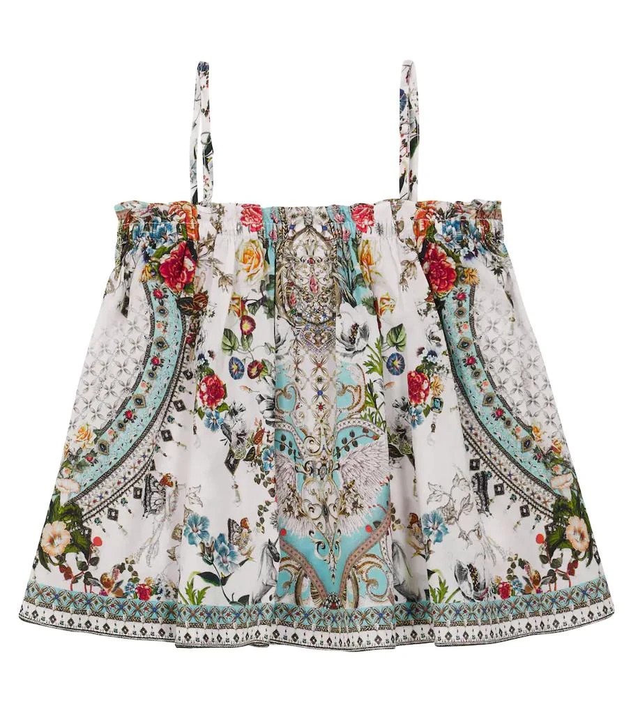 商品Camilla|Printed cotton camisole,价格¥516,第4张图片详细描述