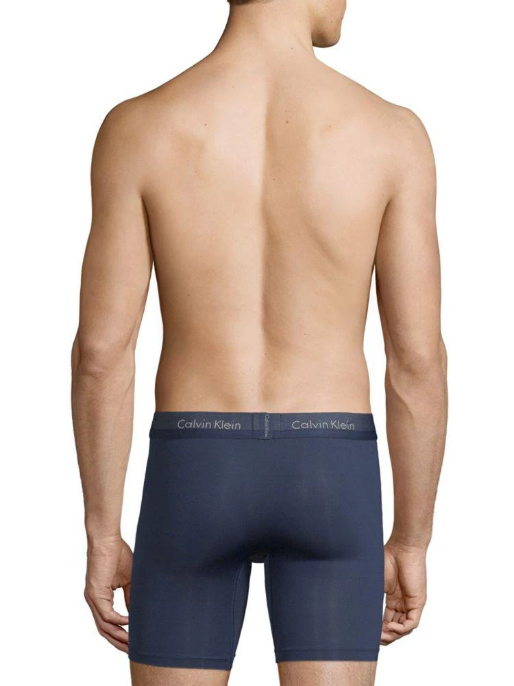 商品Calvin Klein|Logo Stretch Boxer Briefs,价格¥112,第2张图片详细描述