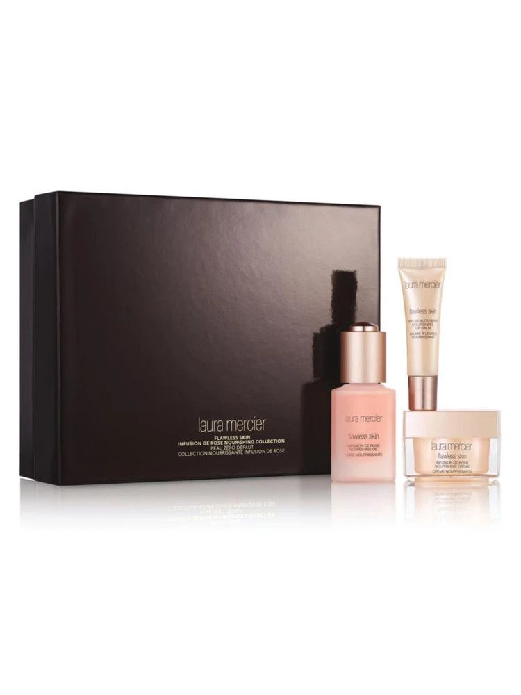 商品Laura Mercier|Infusion de Rose Nourishing Crème, Oil & Lip Balm Set,价格¥825,第1张图片