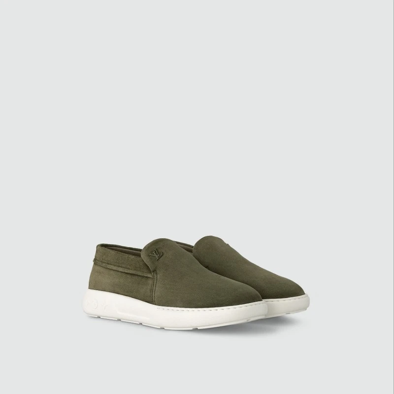 【预售3-7天】LV/路易威登 男士绿色小牛皮乐福鞋 商品