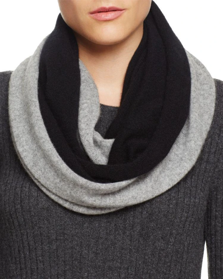 商品Bloomingdale's|Cashmere Angelina Two-Tone Loop Scarf - 100% Exclusive,价格¥1483,第1张图片