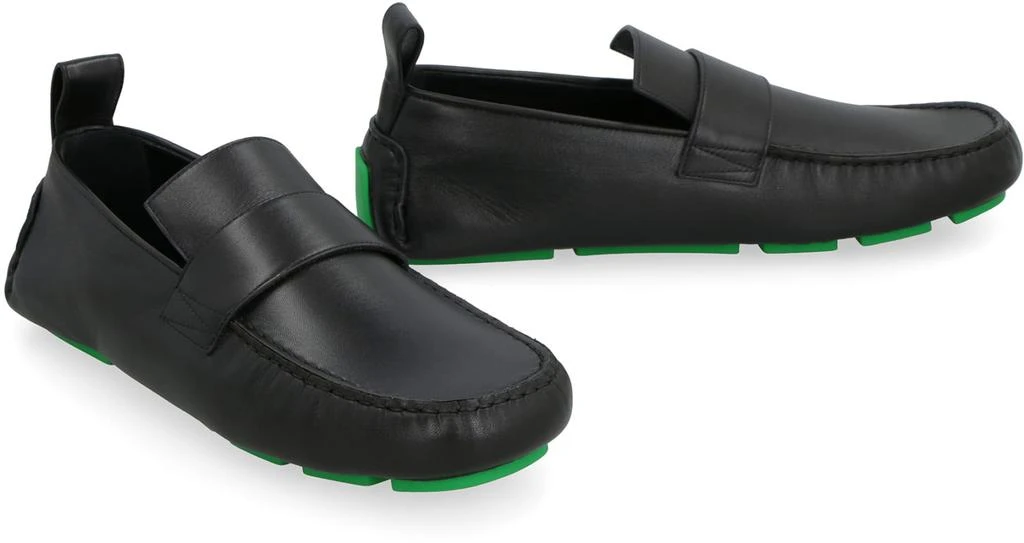 商品Bottega Veneta|Driver Leather Loafers,价格¥3752,第3张图片详细描述