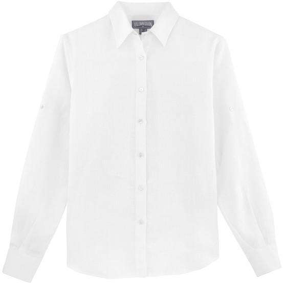 商品Vilebrequin|亚麻长袖衬衫,价格¥1806,第1张图片