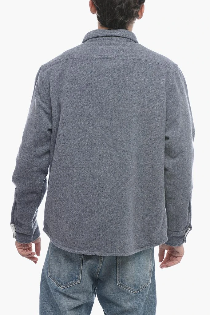 商品Woolrich|Woolrich Twill ALASKAN Overshirt with Double Breast Pocket,价格¥1018,第2张图片详细描述