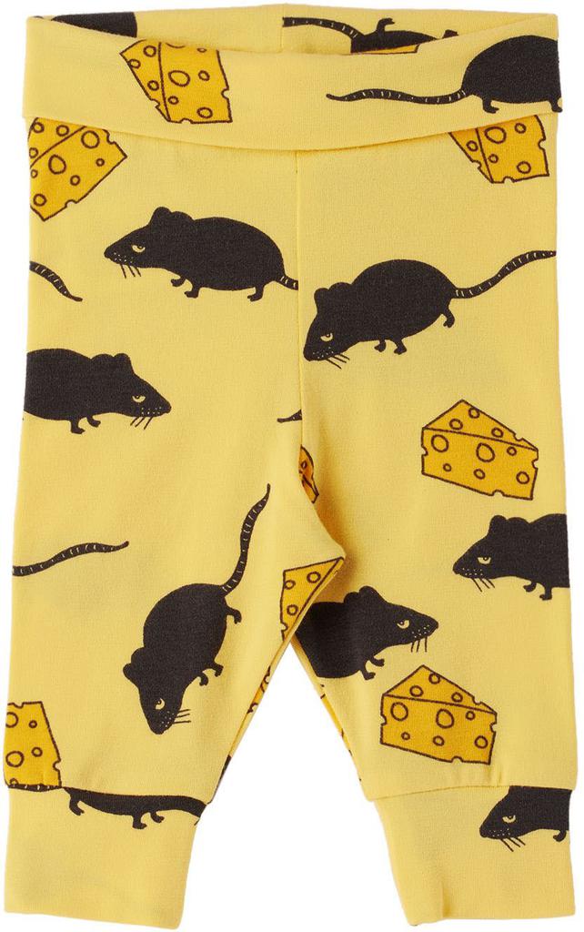 Baby Yellow Mouse Leggings商品第1张图片规格展示