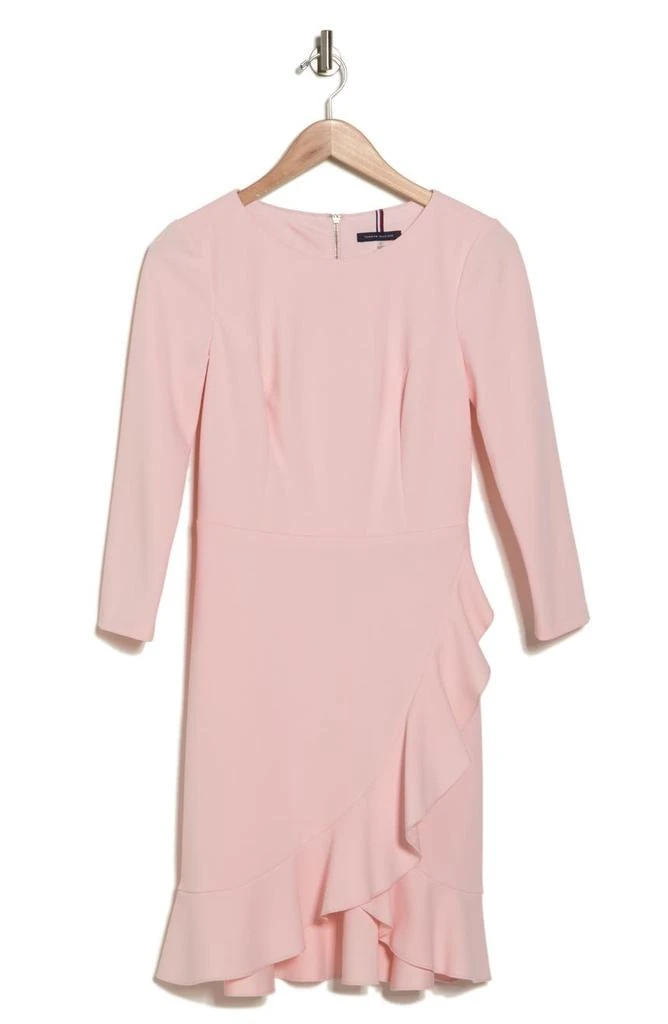 商品Tommy Hilfiger|Long Sleeve Ruffle Dress,价格¥370,第3张图片详细描述
