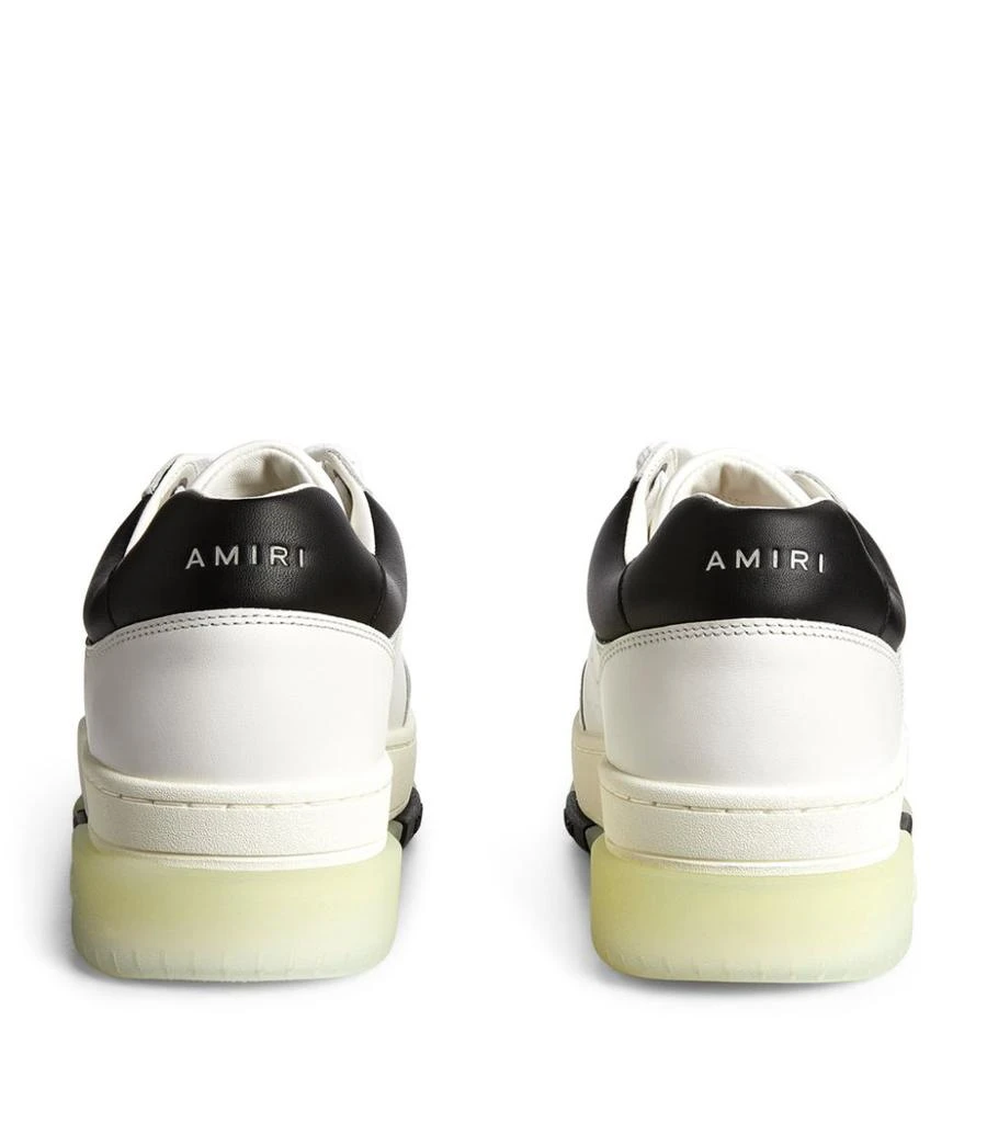 商品AMIRI|Leather Stadium Low-Top Sneakers,价格¥5352,第3张图片详细描述