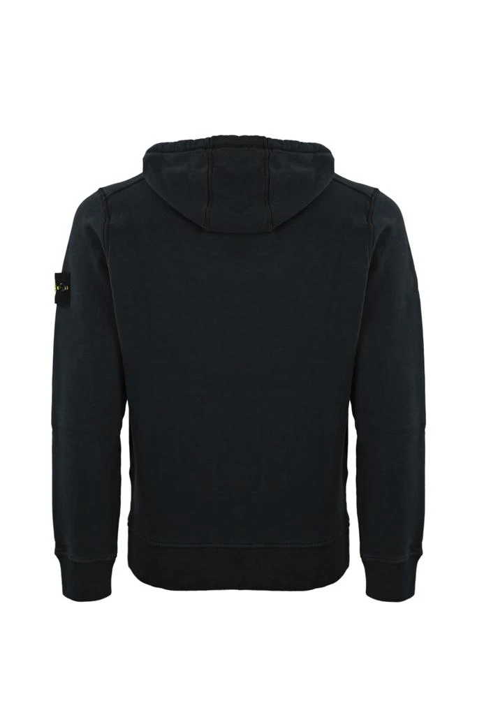 商品Stone Island|Stone Island Hooded Sweatshirt In Brushed Cotton,价格¥2270,第2张图片详细描述