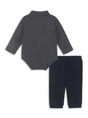 商品Andy & Evan|Baby Boy's Two Piece Suspender Shirt & Joggers Set,价格¥122,第2张图片详细描述