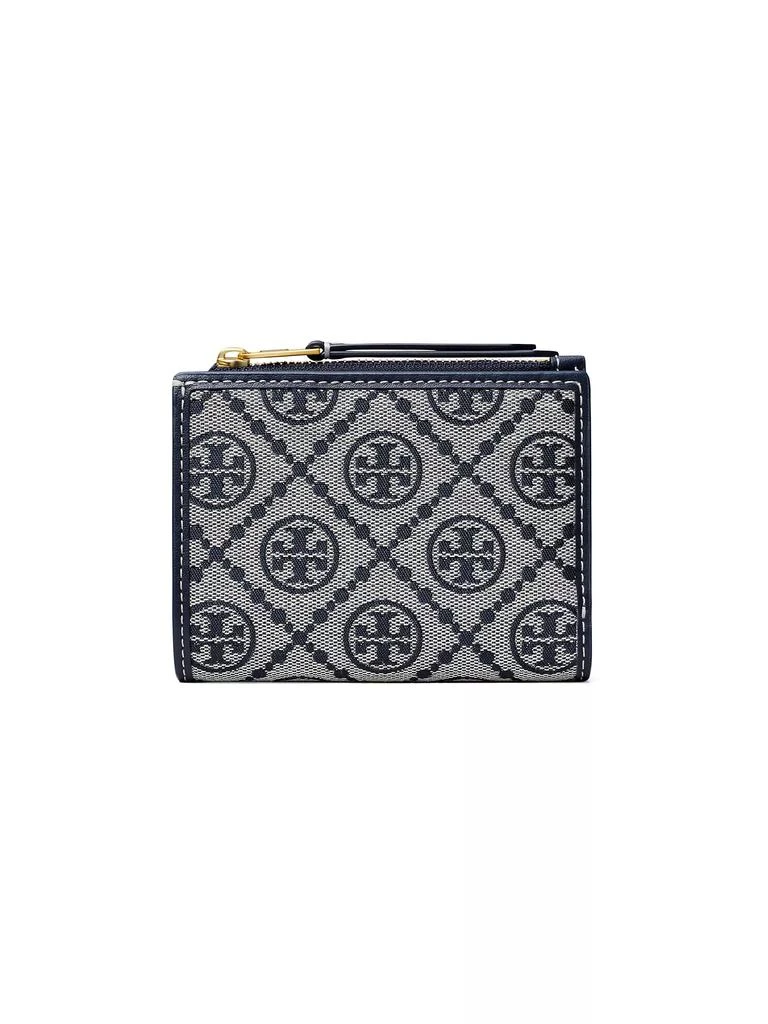 商品Tory Burch|T Monogram Bi-Fold Wallet,价格¥1520,第1张图片