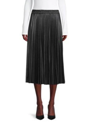 商品Max Studio|Accordion Pleated Midi Skirt,价格¥263,第1张图片