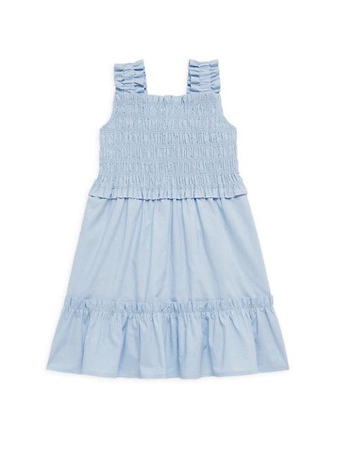 Little Girl's & Girl's Phoebe Smocked Dress商品第1张图片规格展示
