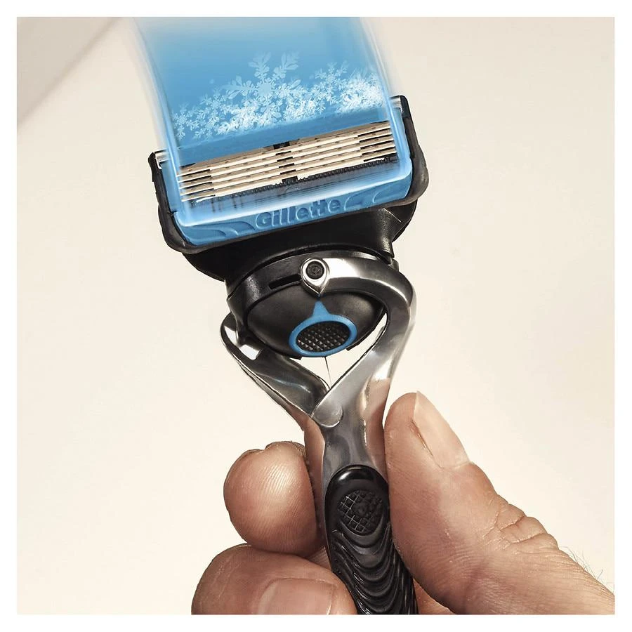 商品Gillette|Chill Razor Refills, Razor Cartridges for Flexball Handle, 5-Blade Razor Blades No scent,价格¥170,第5张图片详细描述