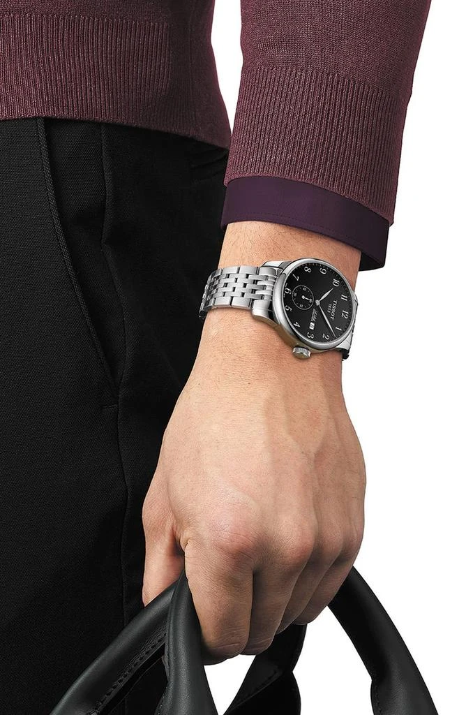 商品Tissot|天梭 Le Locle Petite Seconde 系列男士机械手表 T0064281105200,价格¥2778,第3张图片详细描述