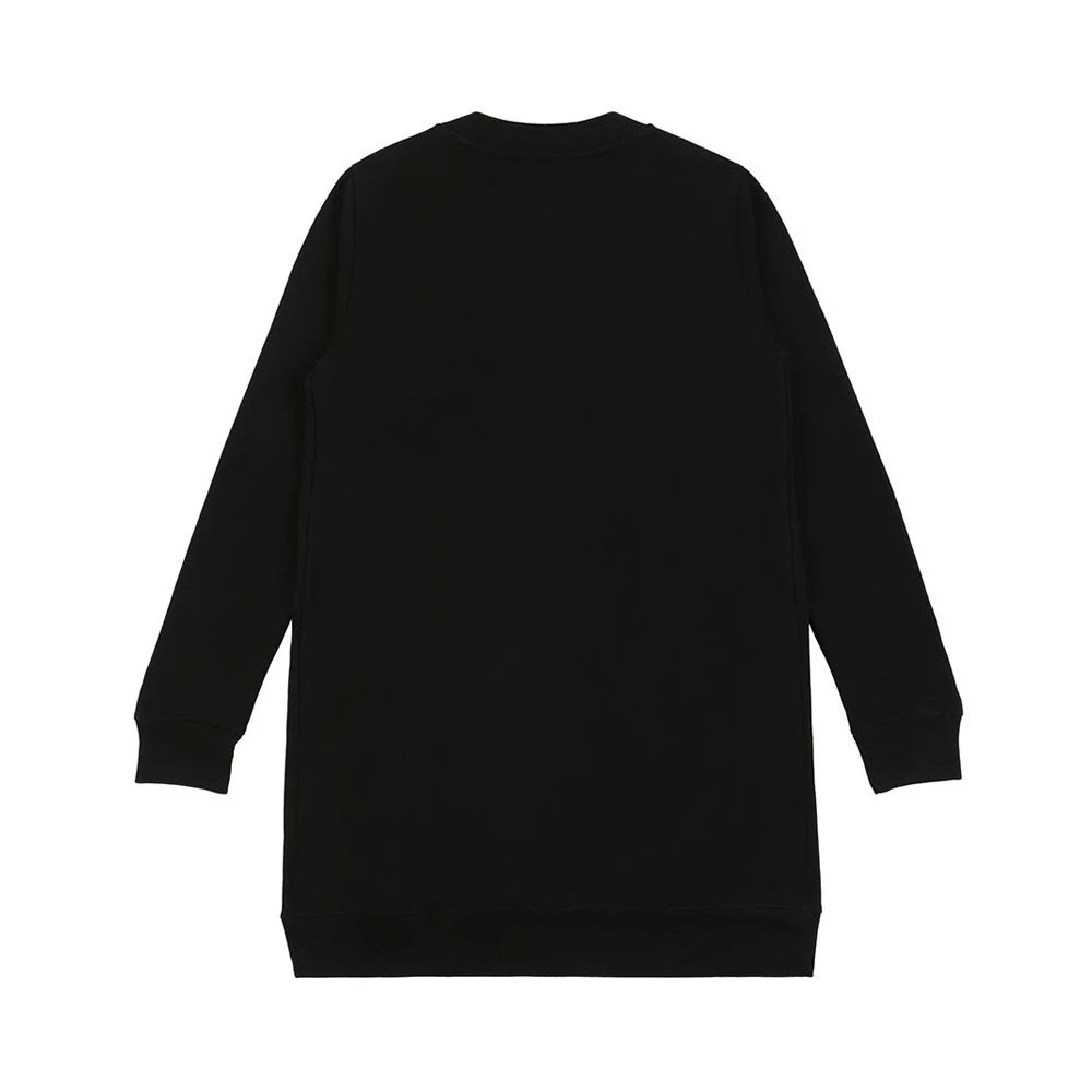 MOSCHINO 女士黑色徽标棉质卫衣 EJ0443-5527-1555 商品