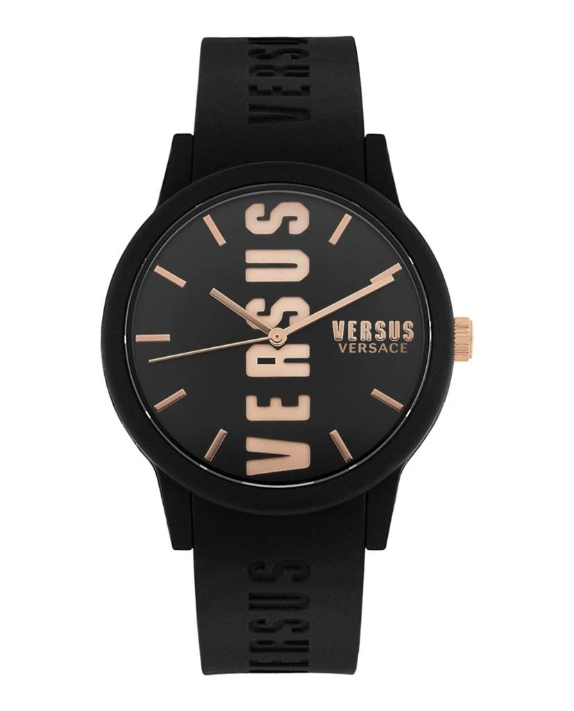 商品Versus Versace|Barbes Silicone Strap Watch,价格¥571,第1张图片