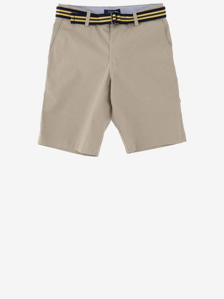 商品Ralph Lauren|Stretch Cotton Bermuda Shorts,价格¥844,第1张图片