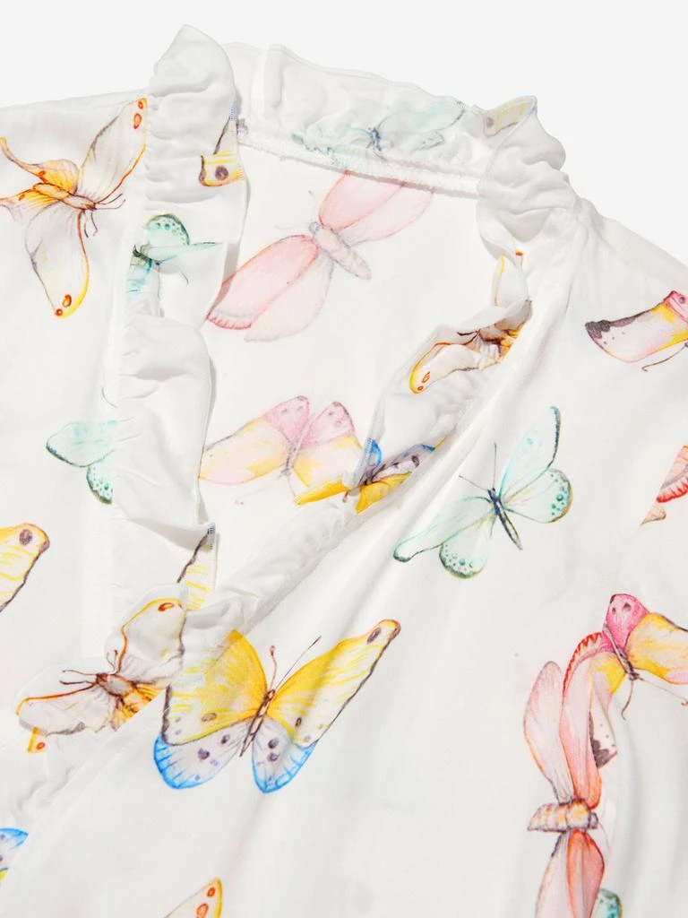 商品Amiki Children|Amiki Children Girls Butterfly Patterned Sofia Dressing Gown,价格¥379,第3张图片详细描述