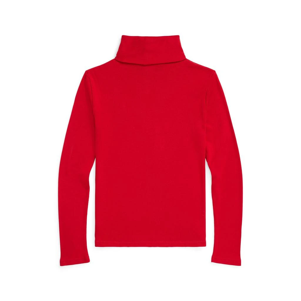 商品Ralph Lauren|Ribbed Cotton-Blend Turtleneck (Big Kids),价格¥298,第2张图片详细描述