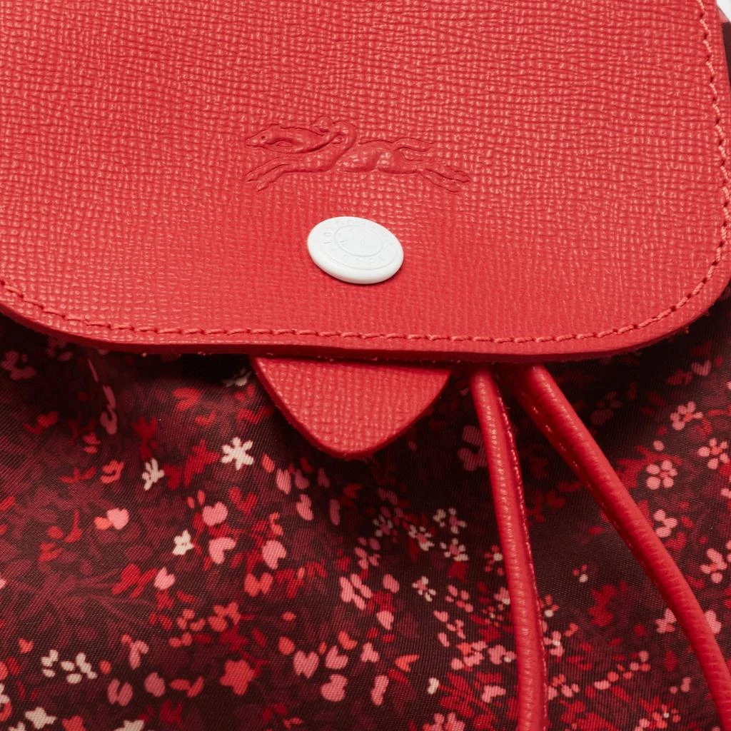 商品Longchamp|Longchamp Red Canvas Le Pliage Backpack,价格¥1309,第5张图片详细描述