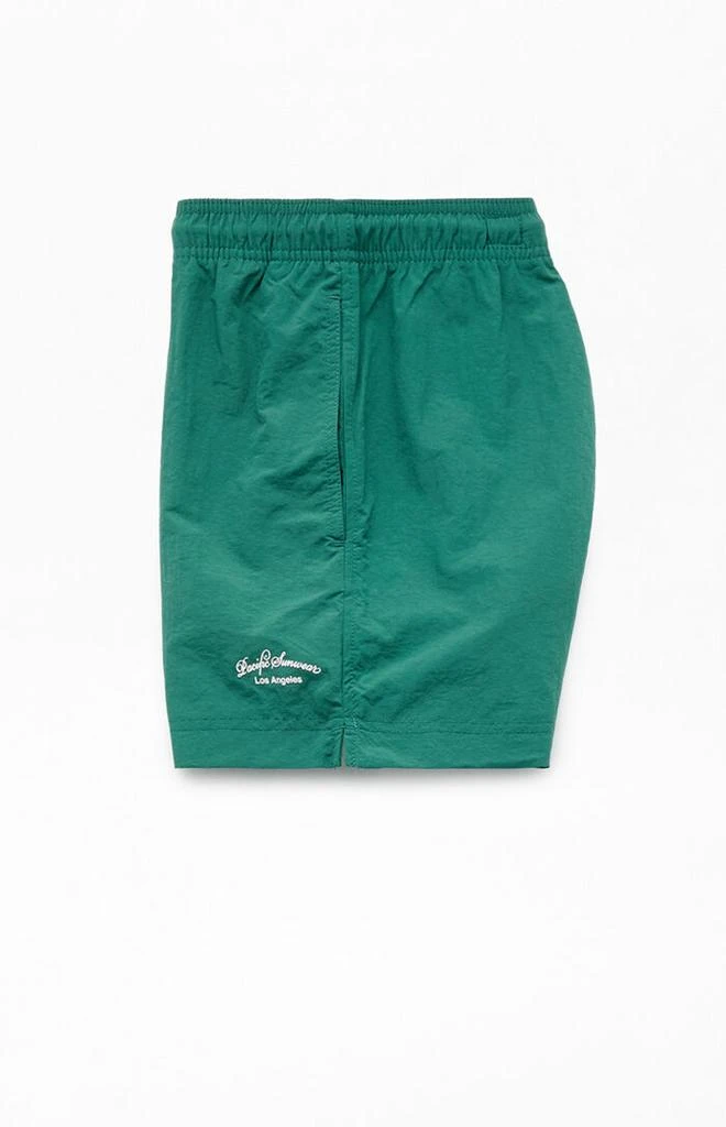 Green Collegiate 4.5" Swim Trunks 商品