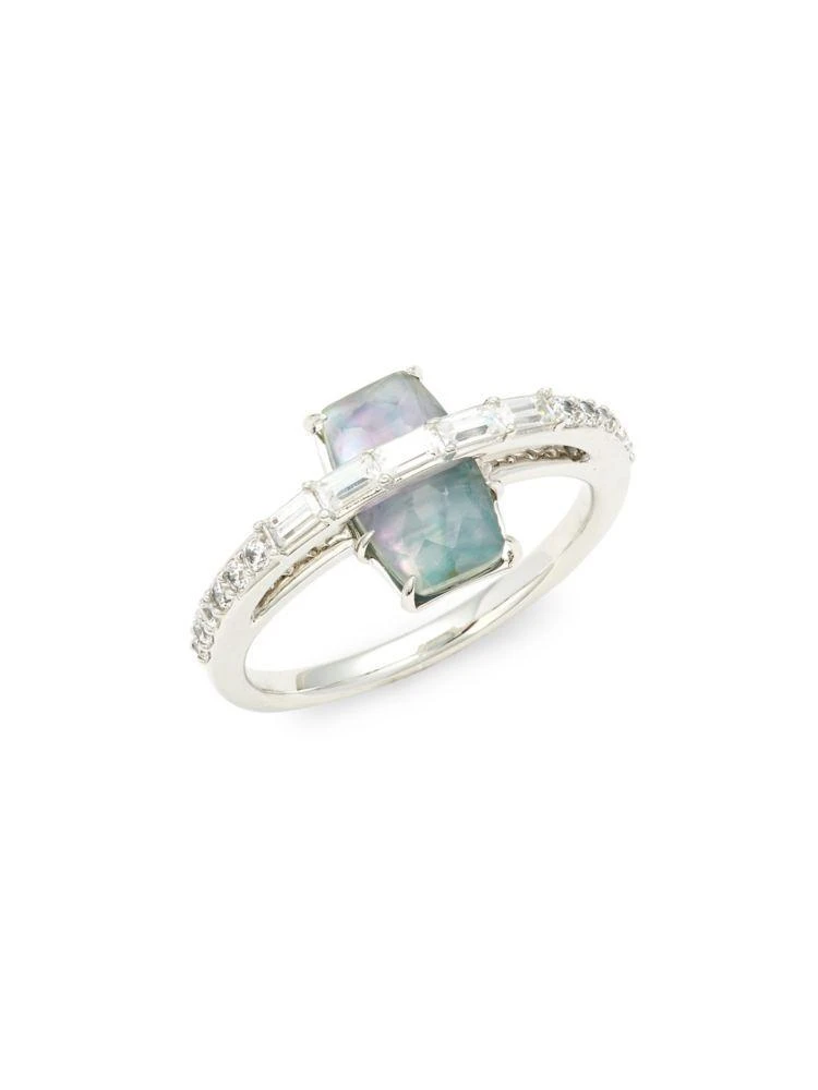 商品Nadri|Gris Crystal and Quartz Ring,价格¥241,第1张图片