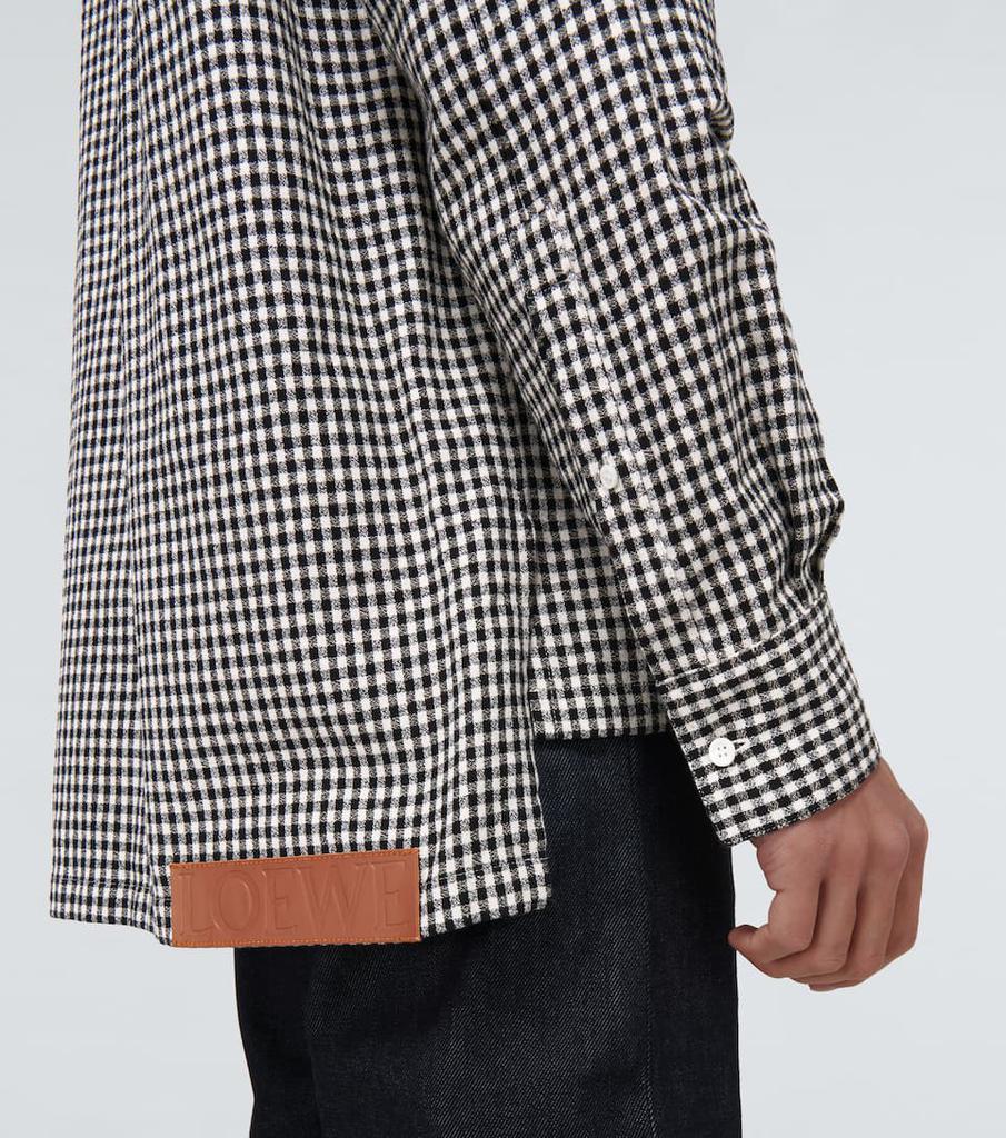 商品Loewe|军旅风口袋格纹衬衫,价格¥4293,第7张图片详细描述