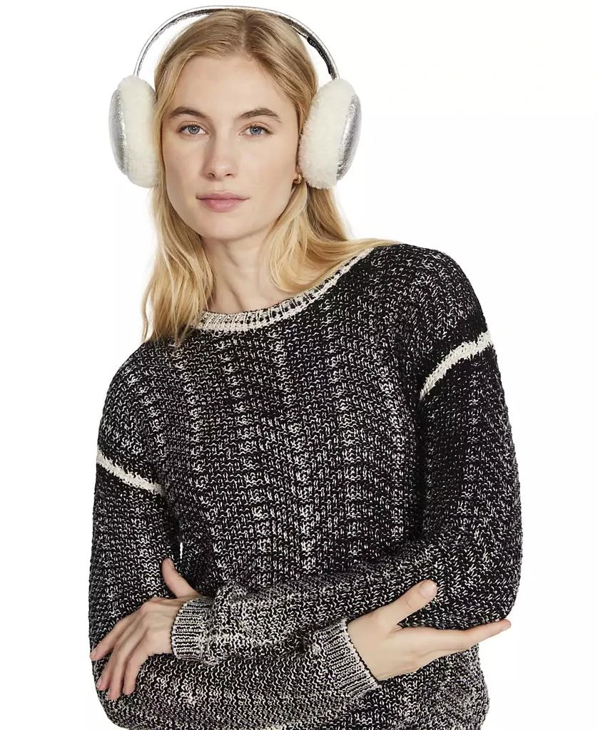 商品Steve Madden|Women's Cozy Glitter Faux-Suede Earmuffs,价格¥210,第2张图片详细描述