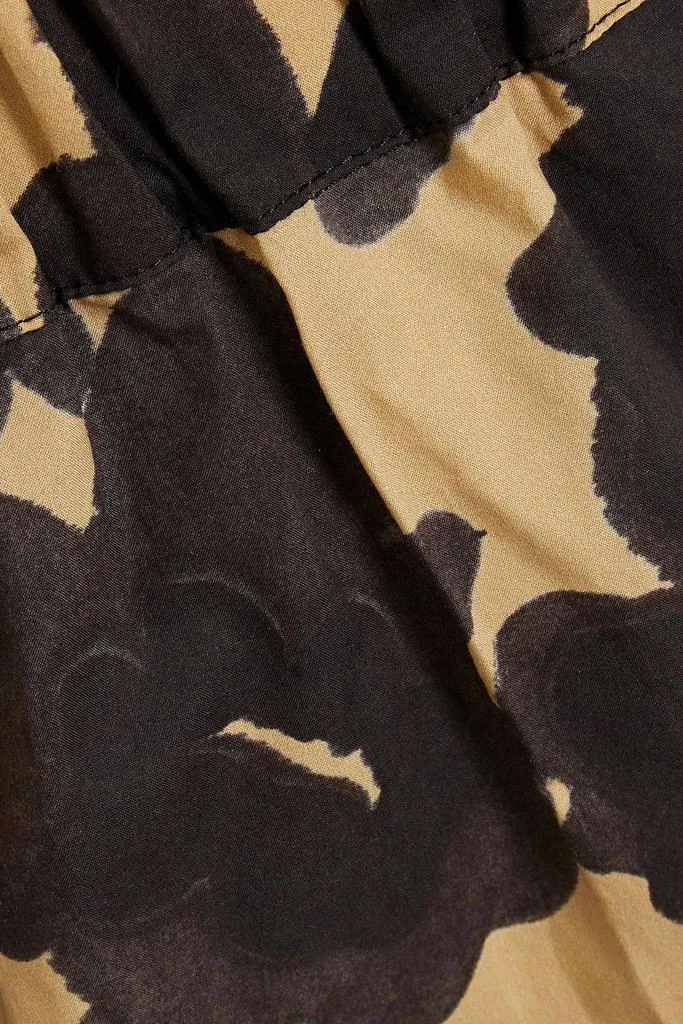 商品Officine Générale|Marlene floral-print cotton-poplin skirt,价格¥627,第4张图片详细描述