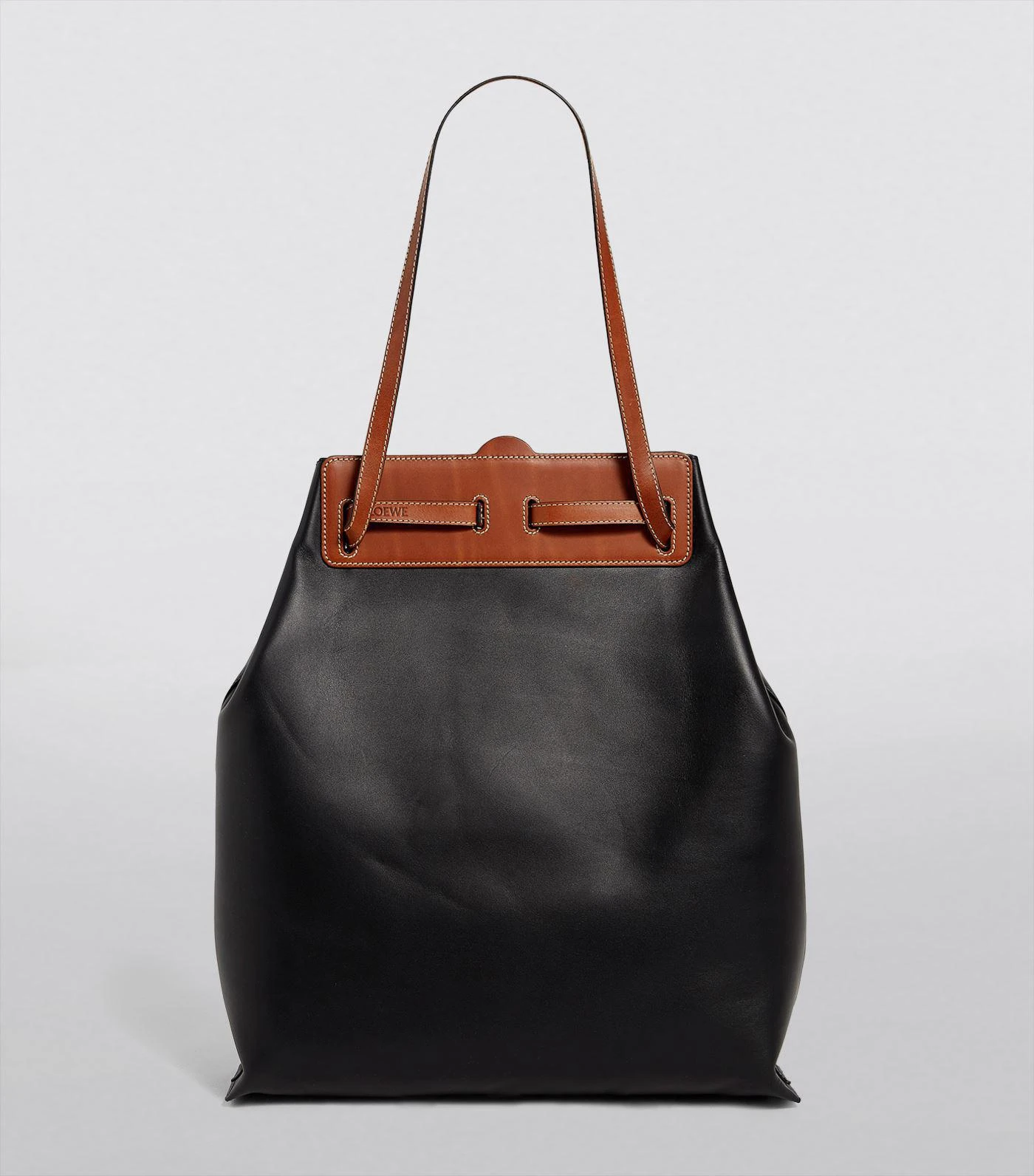 商品Loewe|Leather Lazo Tote Bag,价格¥15936,第4张图片详细描述